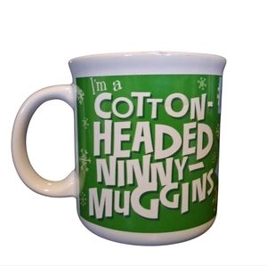 Elf “Cotton Headed Ninny Muggins” Buddy Christmas Movie Mug